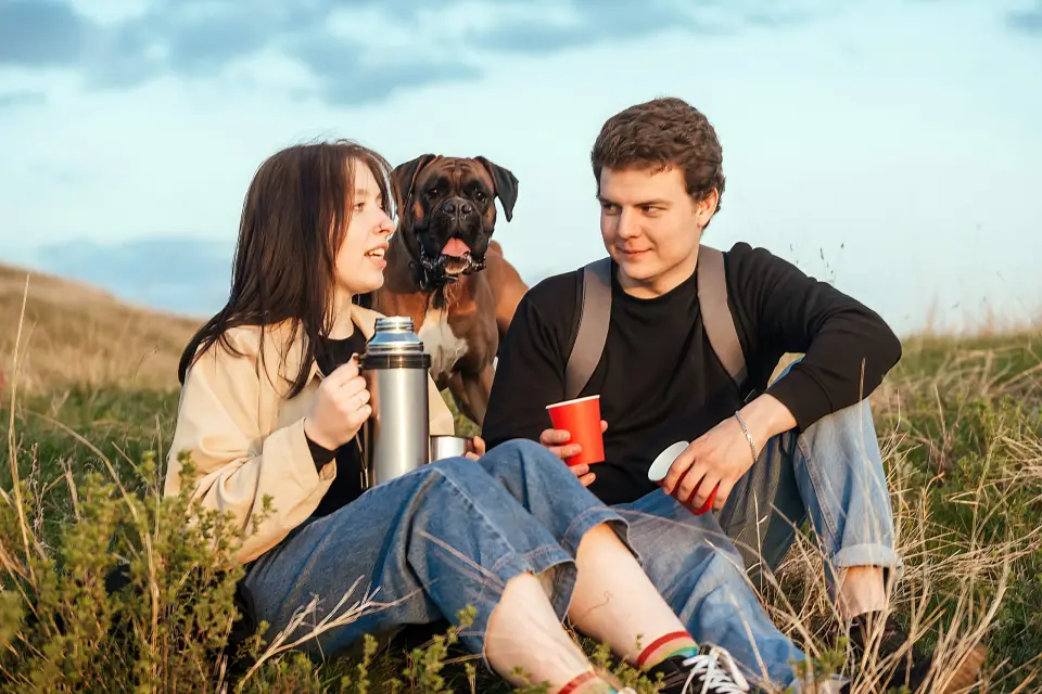 The dog walk - Sunday Edit coffee